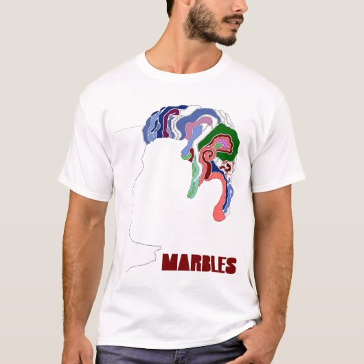 MARBLES (Dylan style) T-shirt (Voorkant)