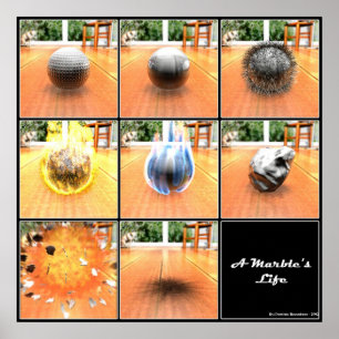 Marble's Life Poster