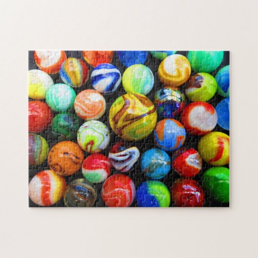 Marbles puzzel legpuzzel (Horizontaal)