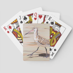 Marbling Godwit Pokerkaarten