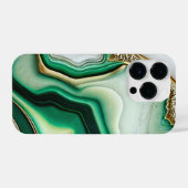 Marbling Jade Agate iPhone Hoesje (Achterkant horizontaal)