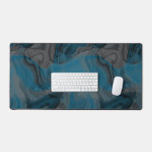 Marbre Abstrait Bleu et Gris (Clavier et souris)