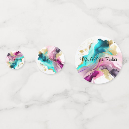 Marbre Abstrait Confetti (Devant)