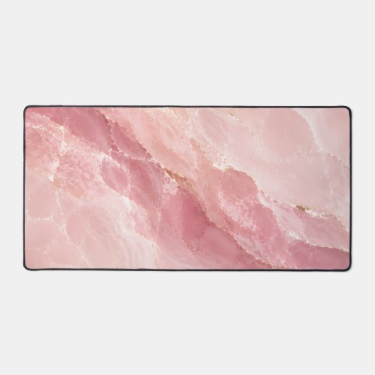 Marbre Abstrait en Quartz Rose Luxueux (Recto)