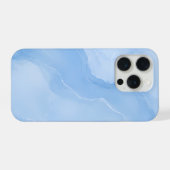 Marbre Abstrait Motif Bleu Clair (Verso Horizontal)