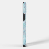 Marbre Argent Aqua Bleu (Côté droit)