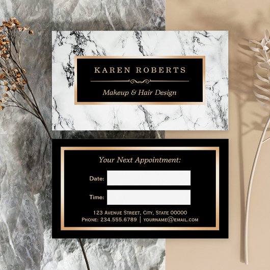 Marbre blanc Beauté Salon Coiffeur Rendez-vous