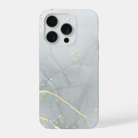 Marbre Blanc Chic Paillettes (Verso)