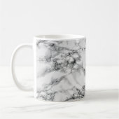 Marbre blanc de café Mug (Gauche)