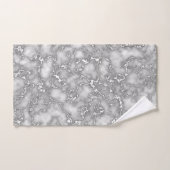 Marbre blanc élégant (Serviette à main)