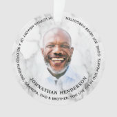 Marbre blanc Moderne En Mémoire Amoureuse Hommage  (devant)