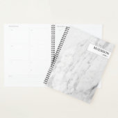 Marbre blanc moderne personnalisé minimaliste (Devant avec enveloppe)