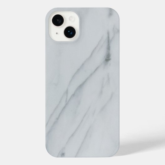 Marbre blanc Stone iPhone 14 Plus (Verso)
