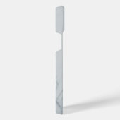 Marbre blanc Stone iPhone 14 Plus (Côté droit)