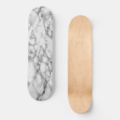 Marbre blanc Stone Skateboard (Recto)
