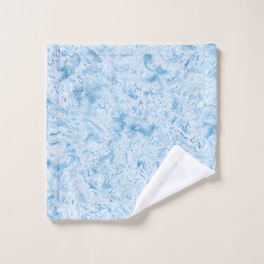 Marbre bleu (Gant de toilette)