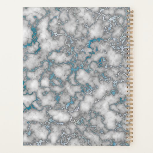 Marbre bleu blanc (Dos)