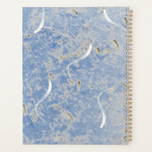 Marbre bleu et gris personnalisé (Dos)