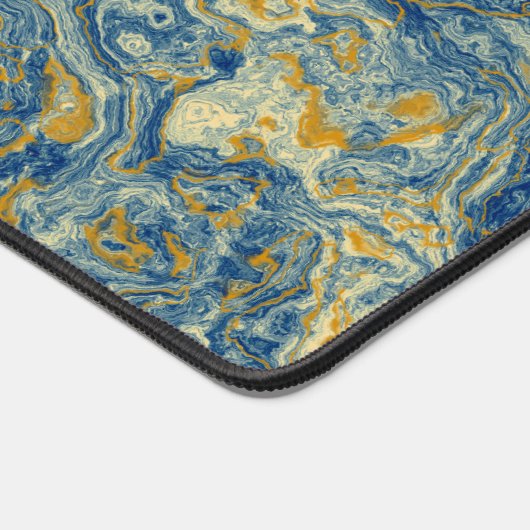 Marbre bleu et or (Coin)