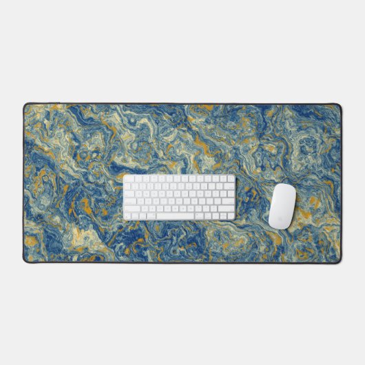 Marbre bleu et or (Clavier et souris)