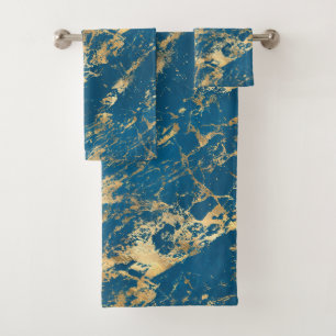 Marbre bleu or