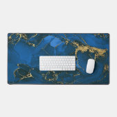 Marbre bleu or (Clavier et souris)