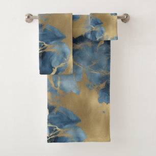 Marbre bleu or marine