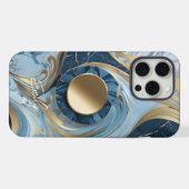 Marbre bleu or moderne (Verso Horizontal)