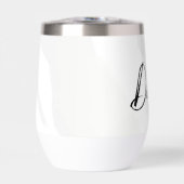 Marbre bleu or moderne Nom personnalisé (Avant)