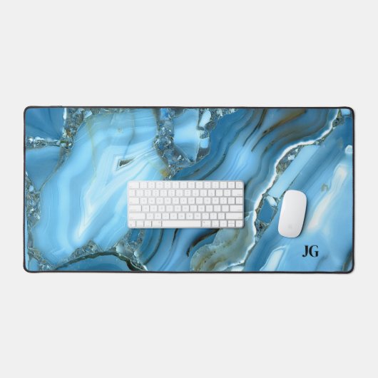 Marbre bleu profond (Clavier et souris)