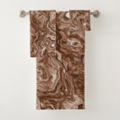 Marbre Brown abstrait (En situation)