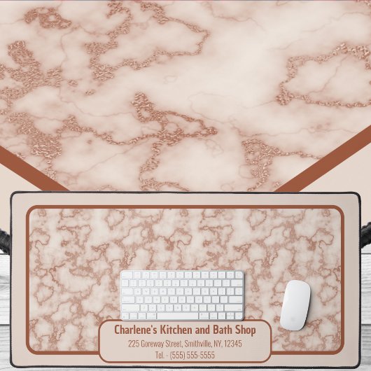 Marbre Brown rustique - Bureau Cabine