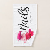 Marbre Chic Nails (Serviette à main)