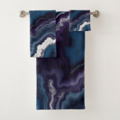 Marbre d'Agate bleu violet (En situation)