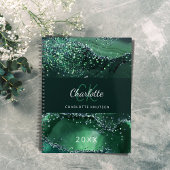 Marbre d'agate verte monogramme 2026