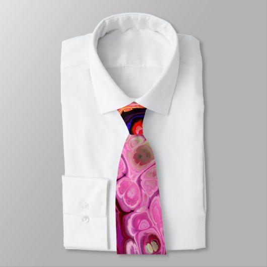 Marbre dans les tons rose cravate (Attaché)