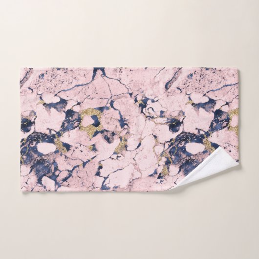 Marbre décoratif sur (Serviette à main)