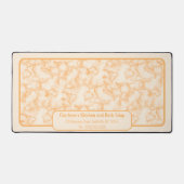 Marbre des Faux Orange (Recto)