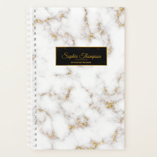 Marbre d'or blanc moderne - Planificateur