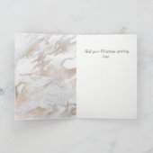 Marbre d'or Carte moderne Arbre de Noël (Intérieur)