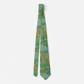 MARBRE D'OR VERT CRAVATE MOTIF ABSTRAITE (Dos)