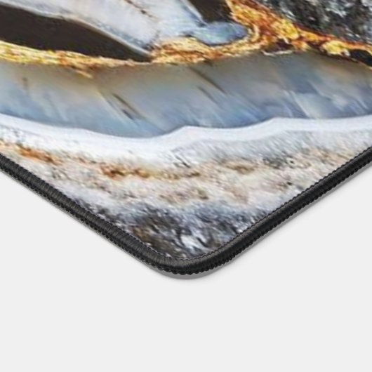 marbre doré, blanc et noir (Coin)