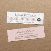 Marbre élégant 6 Punch Fidélité client