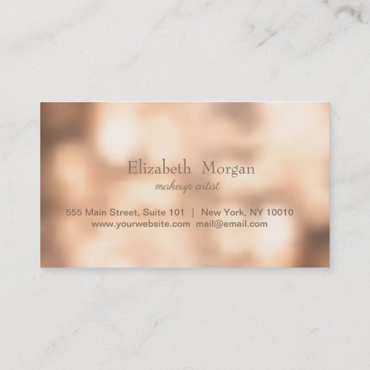 Marbre élégant, Carte de fidélité Stone Bokeh