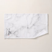 Marbre élégant Mme Fête des mariées Cadeau (Serviette à main)