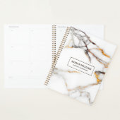 Marbre faux luxe blanc et beige (Devant avec enveloppe)