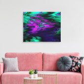 Marbre fractal 4-2 Toile enveloppée (Insitu(Salon))