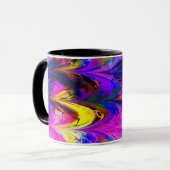 Marbre fractal 7A Mug (Devant gauche)