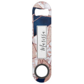 Marbre géométrique de la Parties scintillant Rose  (Devant)