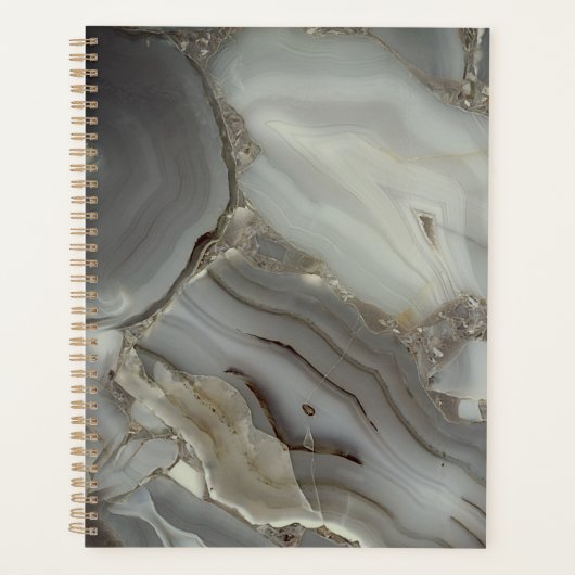 Marbre Gris avec Veine d'Or (Devant)